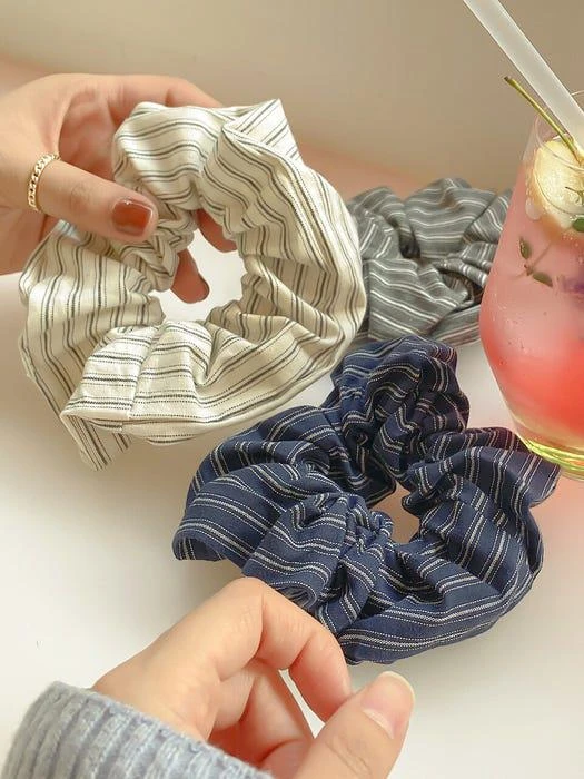商品Primaute|Stripe Scrunchie,价格¥363,第4张图片详细描述