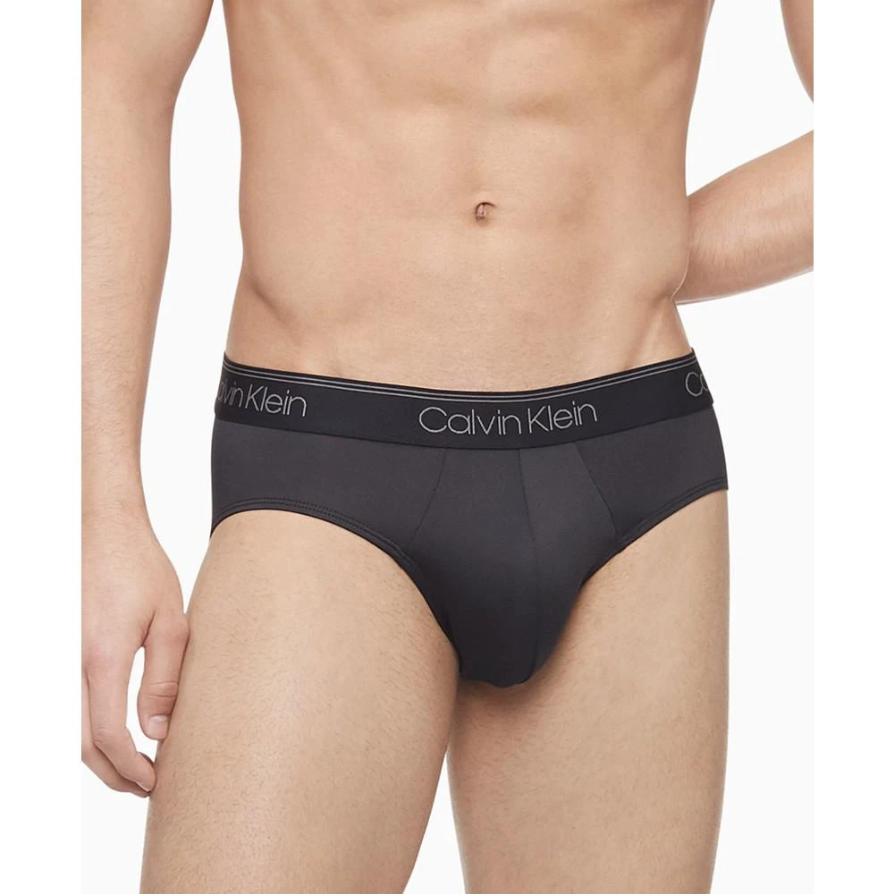商品Calvin Klein|Men's 3-Pack Microfiber Stretch Low-Rise Briefs Underwear,价格¥350,第2张图片详细描述