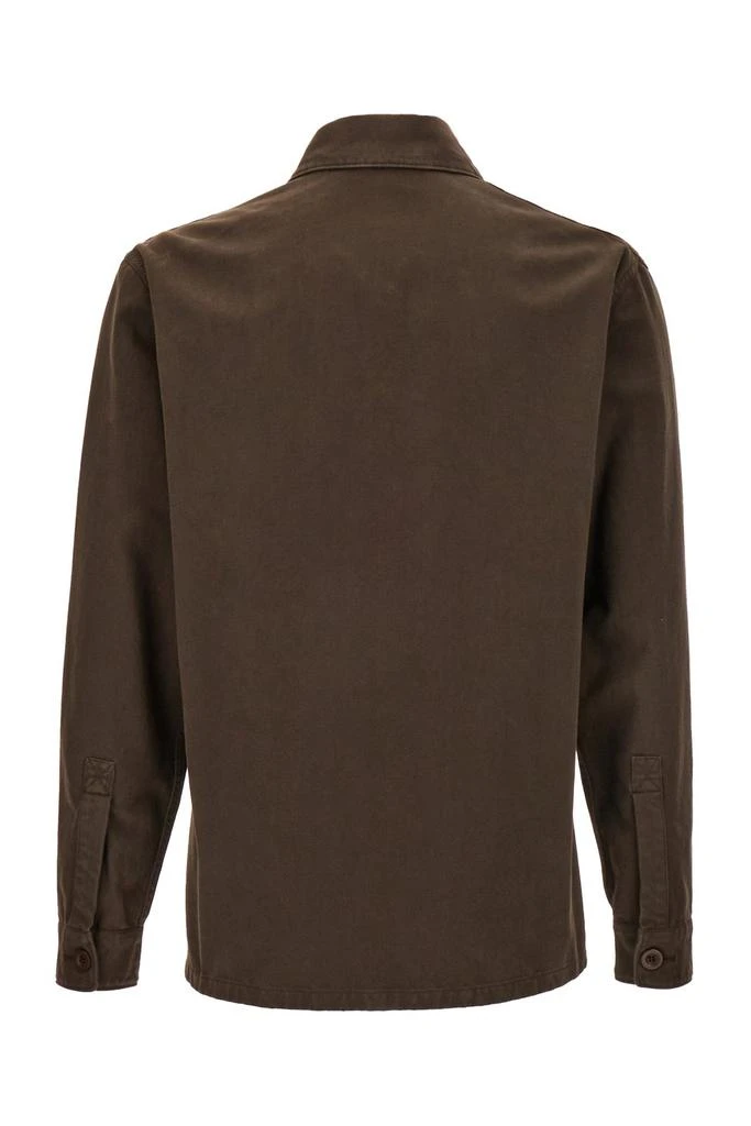 商品Burberry|Burberry Patch Pocket Long-Sleeved Shirt,价格¥5432,第2张图片详细描述