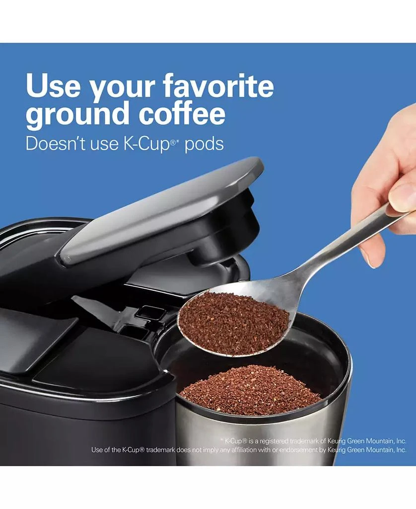 商品Hamilton Beach|Convenient Craft Single-Serve Rapid Cold Brew & Hot Coffee Maker,价格¥486,第5张图片详细描述