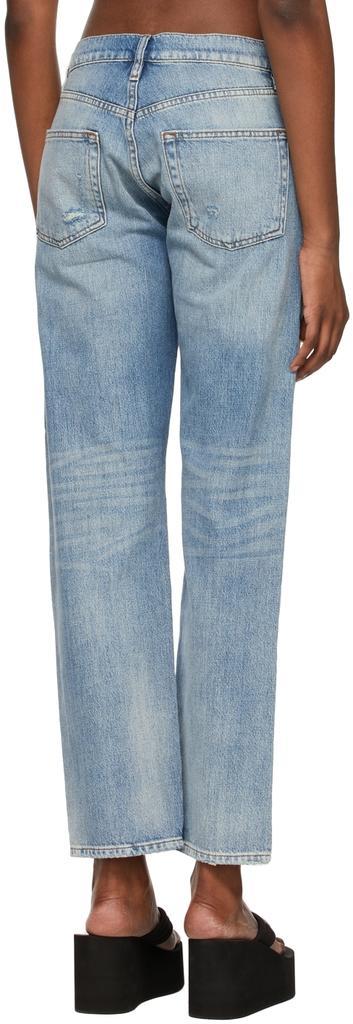 商品FRAME|Blue 'Le Slouch' Jeans,价格¥1815,第5张图片详细描述