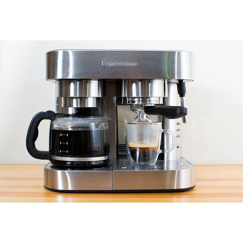 Dualit Stainless Steel Combination Espresso Machine & 10 Cup Drip Coffee Maker 商品