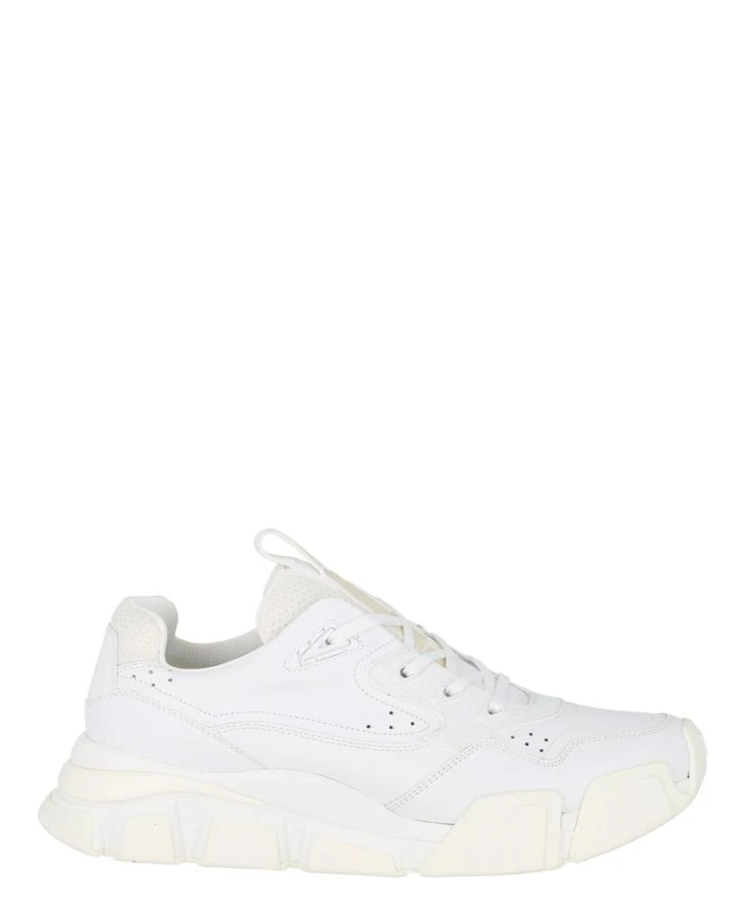 商品Salvatore Ferragamo|Booster Leather Sneakers,价格¥2306,第1张图片