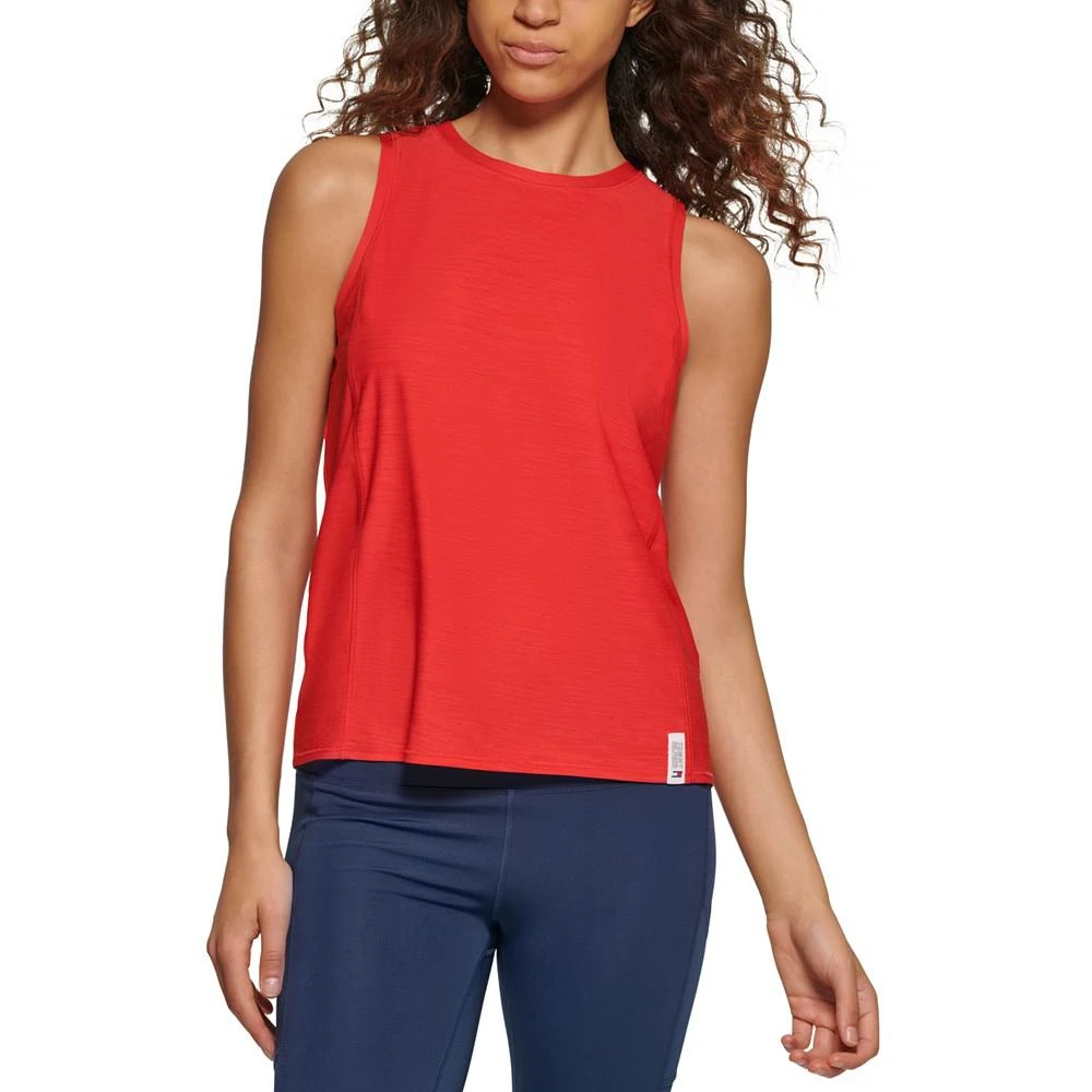 商品Tommy Hilfiger|Women's Second Skin Fitness Cutout Top,价格¥118,第1张图片