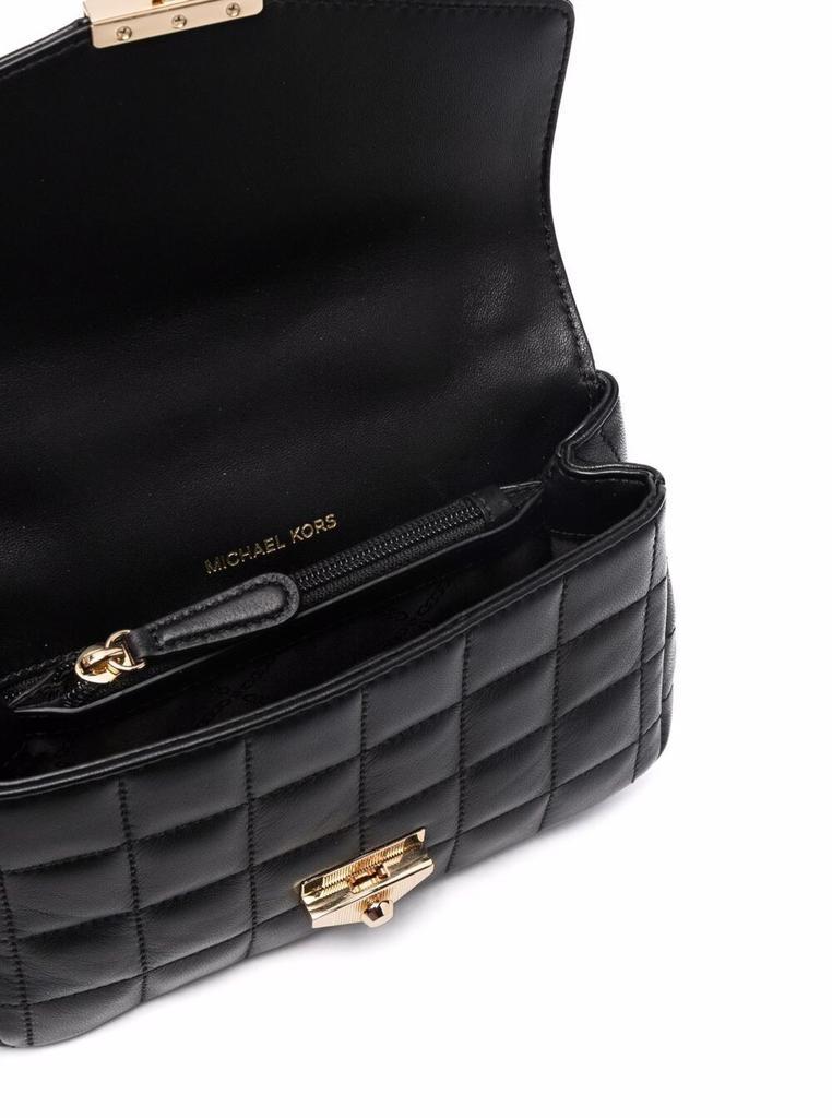 商品Michael Kors|Soho Small Black Quilted Leather Crossbody Bag  M Michael Kors Woman,价格¥2481,第6张图片详细描述