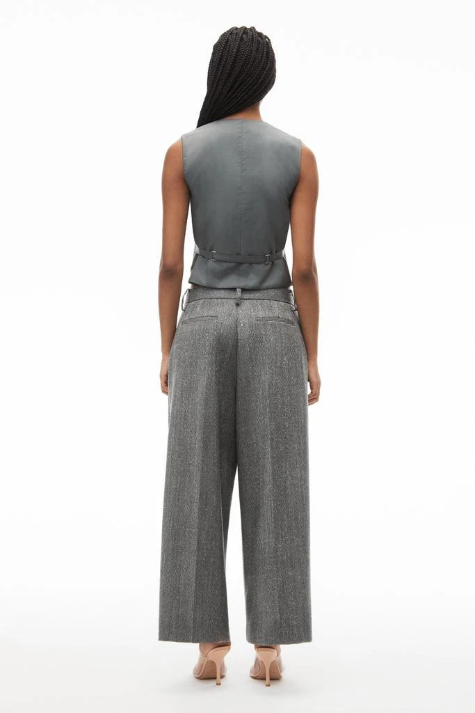 商品Alexander Wang|cropped low rise trouser in herringbone,价格¥6611,第5张图片详细描述