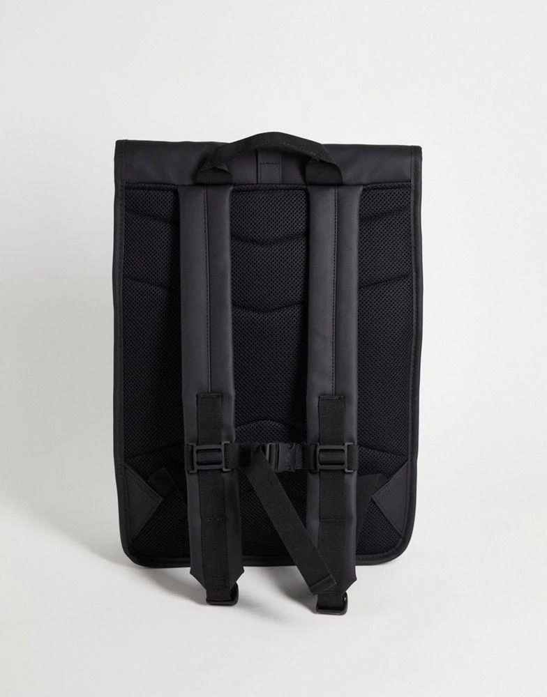 商品RAINS|Rains 13160 unisex waterproof roll top backpack in black,价格¥933,第3张图片详细描述