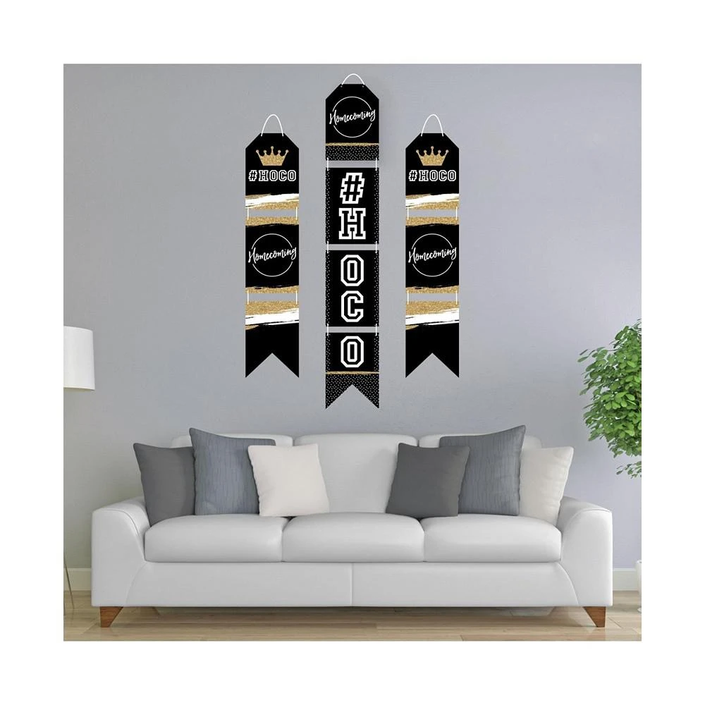 商品Big Dot of Happiness|HOCO Dance - Hanging Vertical Paper Door Banners - Homecoming  Indoor Door Decor,价格¥157,第2张图片详细描述