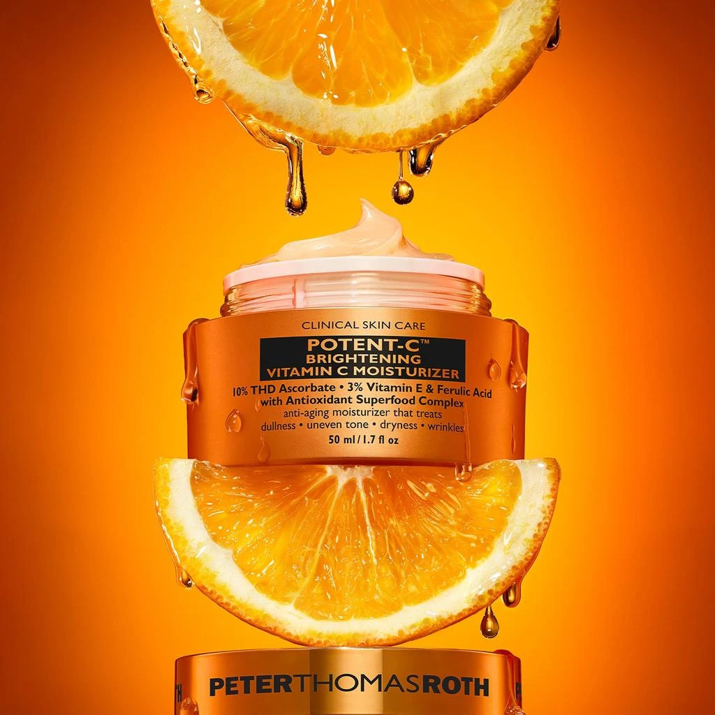 商品Peter Thomas Roth|Peter Thomas Roth Potent-C Brightening Vitamin C Moisturiser 50ml,价格¥602,第2张图片详细描述