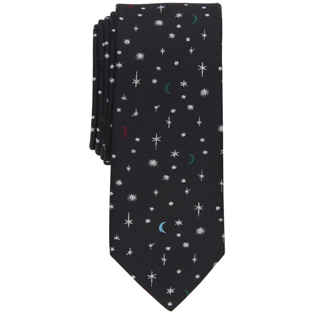 Men's Miniature Moon and Stars Tie, Created for Macy's商品第1张图片规格展示