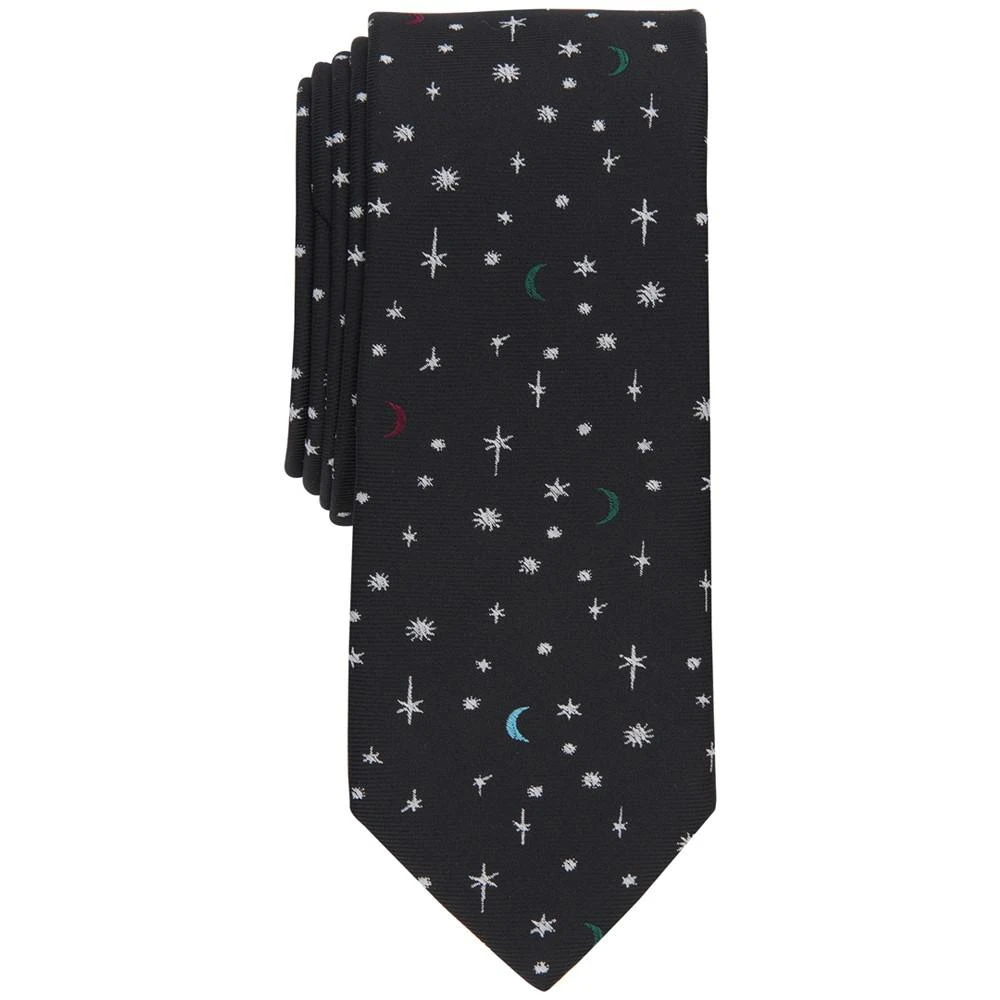 商品Bar III|Men's Miniature Moon and Stars Tie, Created for Macy's,价格¥165,第1张图片