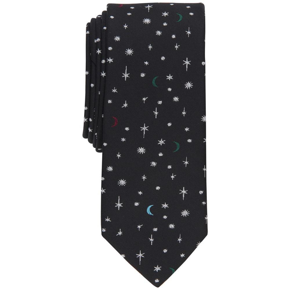 商品Bar III|Men's Miniature Moon and Stars Tie, Created for Macy's,价格¥406,第1张图片