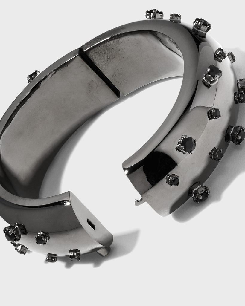 商品Alexander McQueen|Jeweled Circular Cuff,价格¥10826,第6张图片详细描述