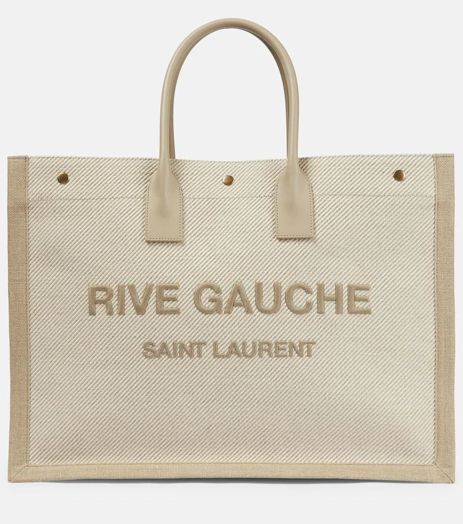 商品Yves Saint Laurent|Rive Gauche L号帆布托特包,价格¥17171,第1张图片