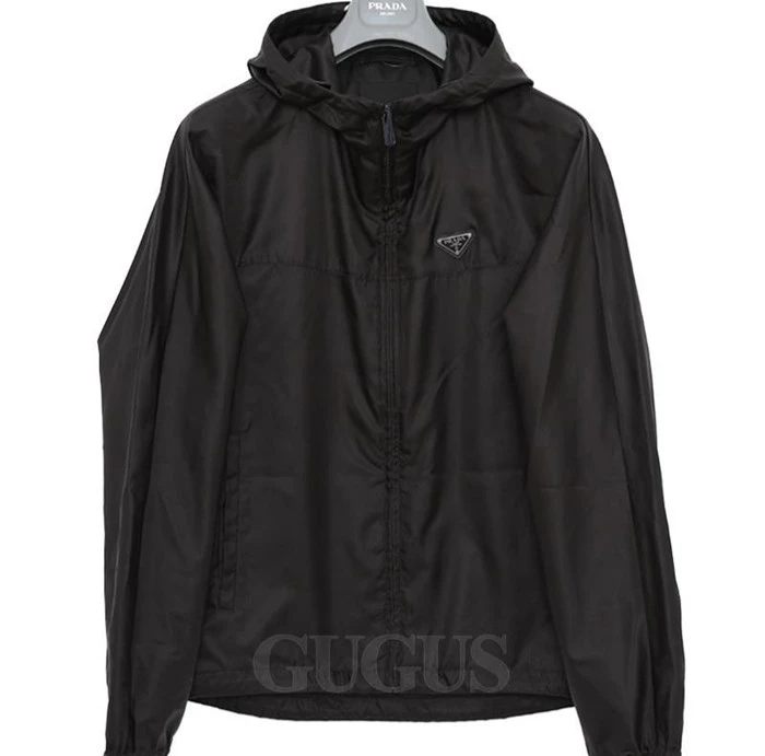 商品[国内直发] Prada|PRADA 男士连帽夹克 SGC012-1ZWT-F0002-S-221,价格¥16221,第1张图片