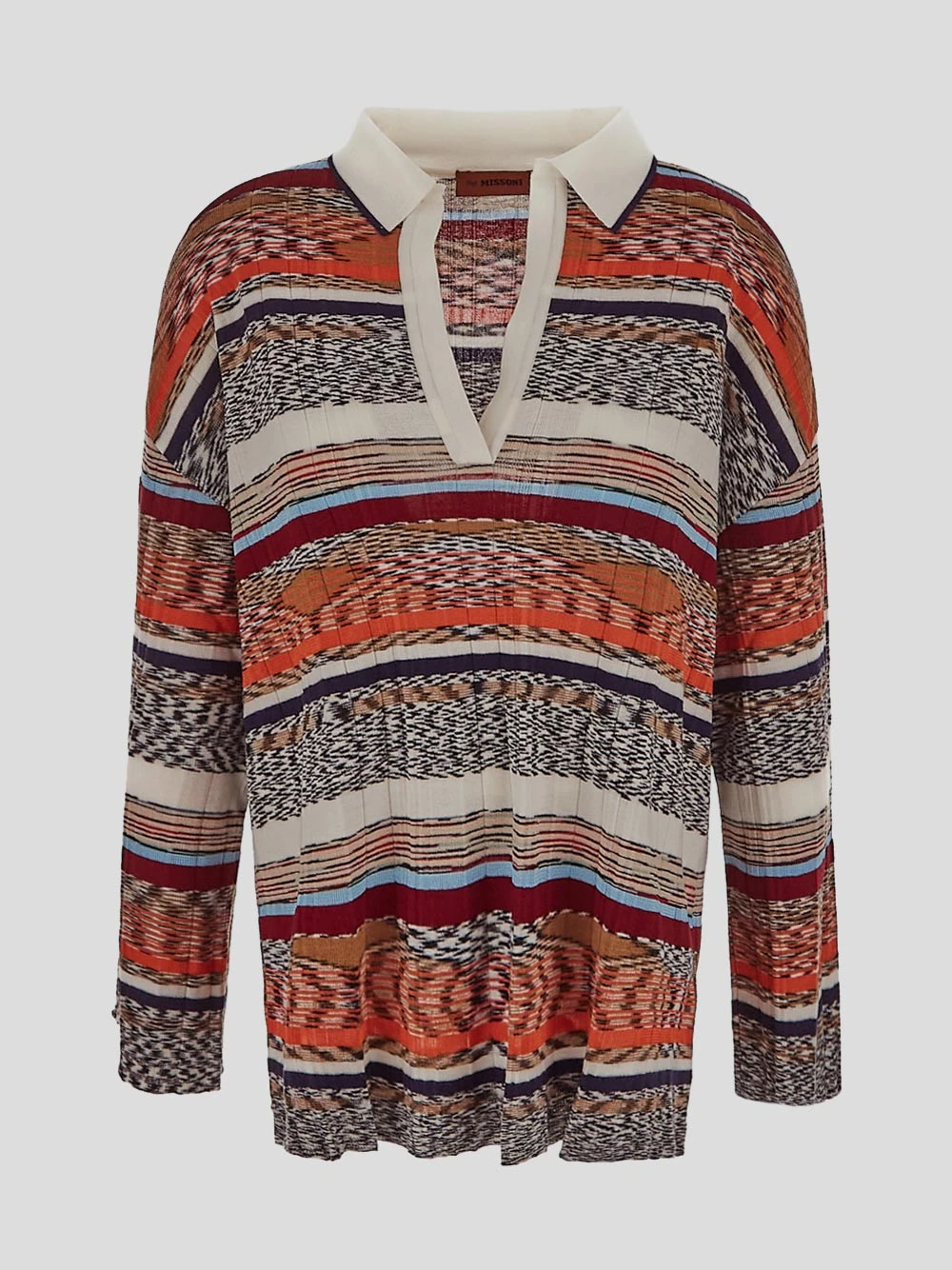 商品【商品预售7天】 Missoni|Missoni 女士POLO衫 DS22WN1FBK017JSM8H8 花色,价格¥3534,第3张图片详细描述
