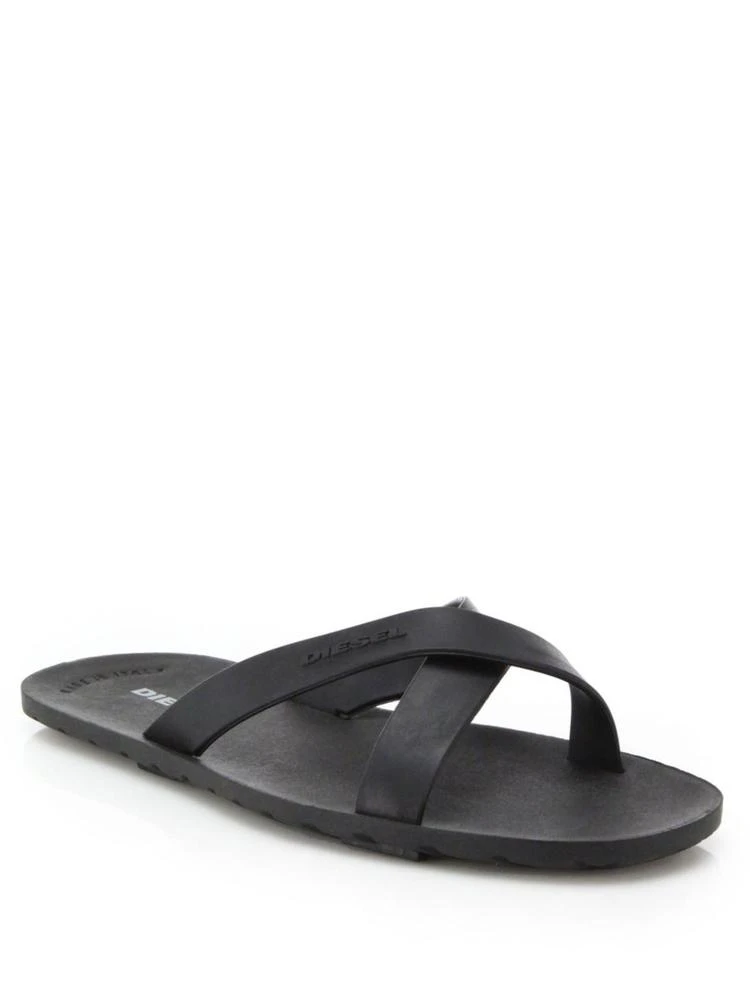 商品Diesel|Plaja Wash Crisscross Sandals,价格¥188,第1张图片