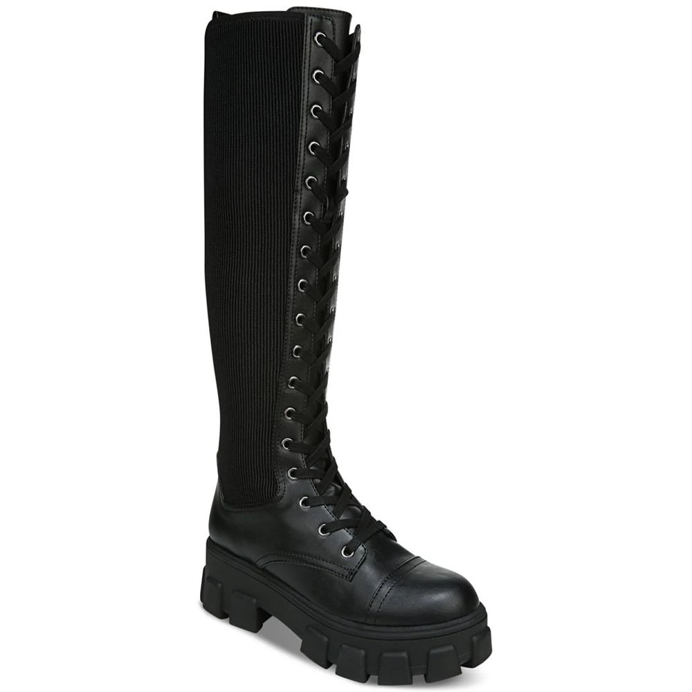 商品Sam Edelman|Women's Dinah Lace-Up Lug Sole Combat Boots,价格¥745,第1张图片
