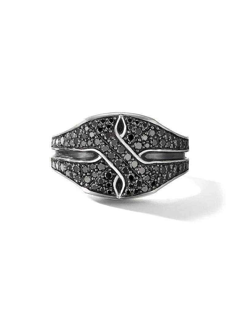 商品David Yurman|Armory Signet Ring in Sterling Silver,价格¥12941,第2张图片详细描述