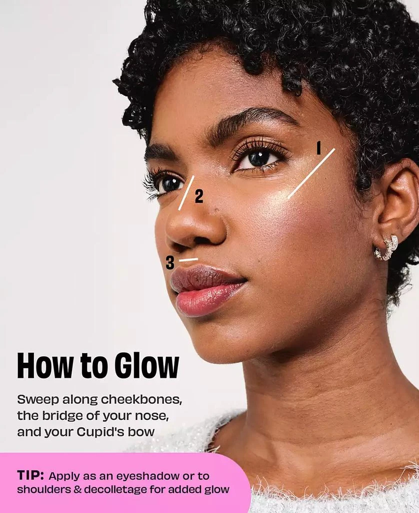商品Benefit Cosmetics|Glow-La-La Blurring Powder Highlighter,价格¥280,第3张图片详细描述