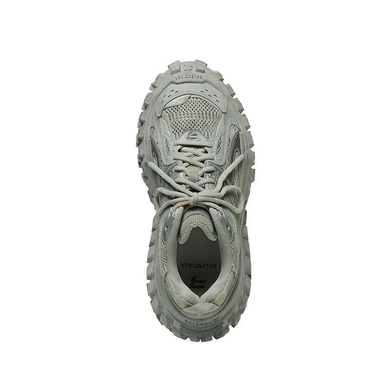 商品Balenciaga|【预售3-7天】巴黎世家 DEFENDER系列 男士灰色网眼面料和尼龙绑带运动鞋685613W2RA61200,价格¥7974,第6张图片详细描述