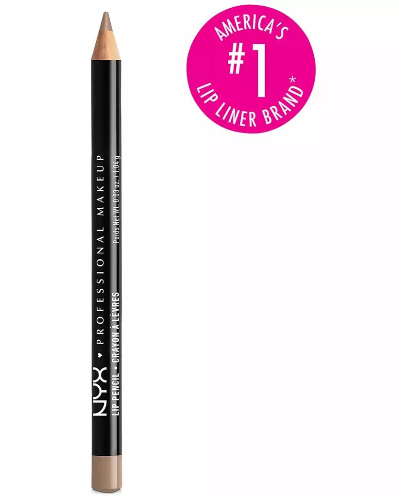 商品NYX Professional Makeup|Slim Lip Pencil Creamy Long-Lasting Lip Liner,价格¥38,第1张图片