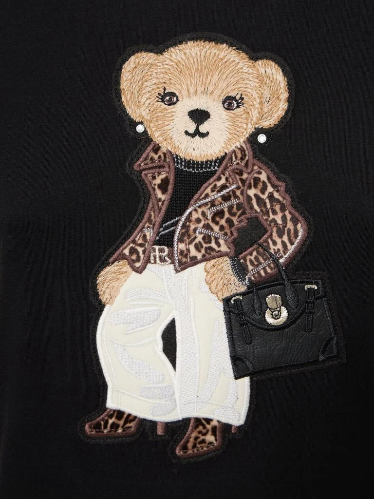 商品Ralph Lauren|Bear Embroidered Jersey T-shirt,价格¥2890,第3张图片详细描述