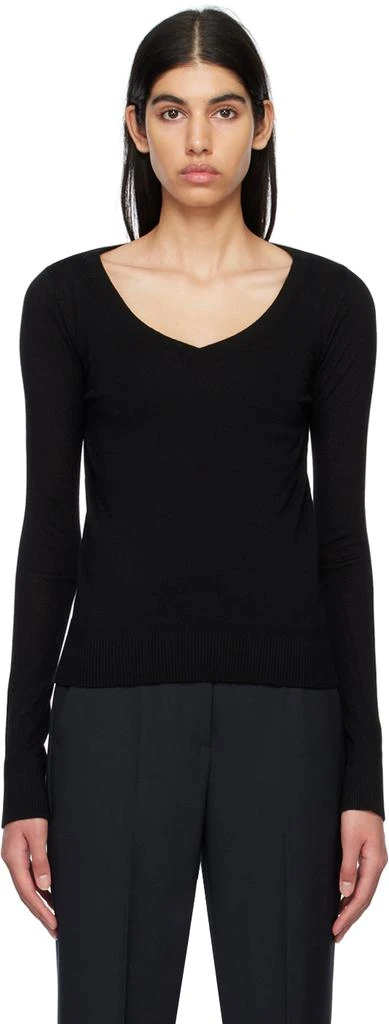 商品Max Mara|Black Folgore Sweater,价格¥987,第1张图片