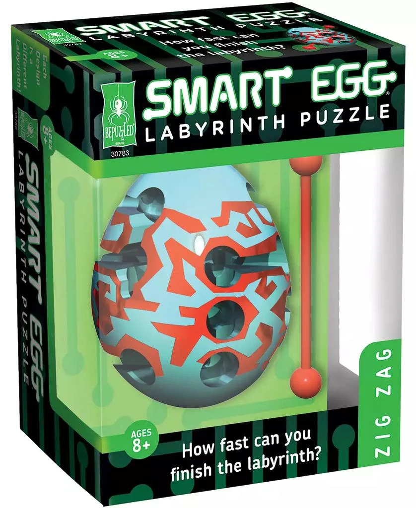 商品BePuzzled|Smart Egg Labyrinth Puzzle - Zig Zag,价格¥81,第1张图片