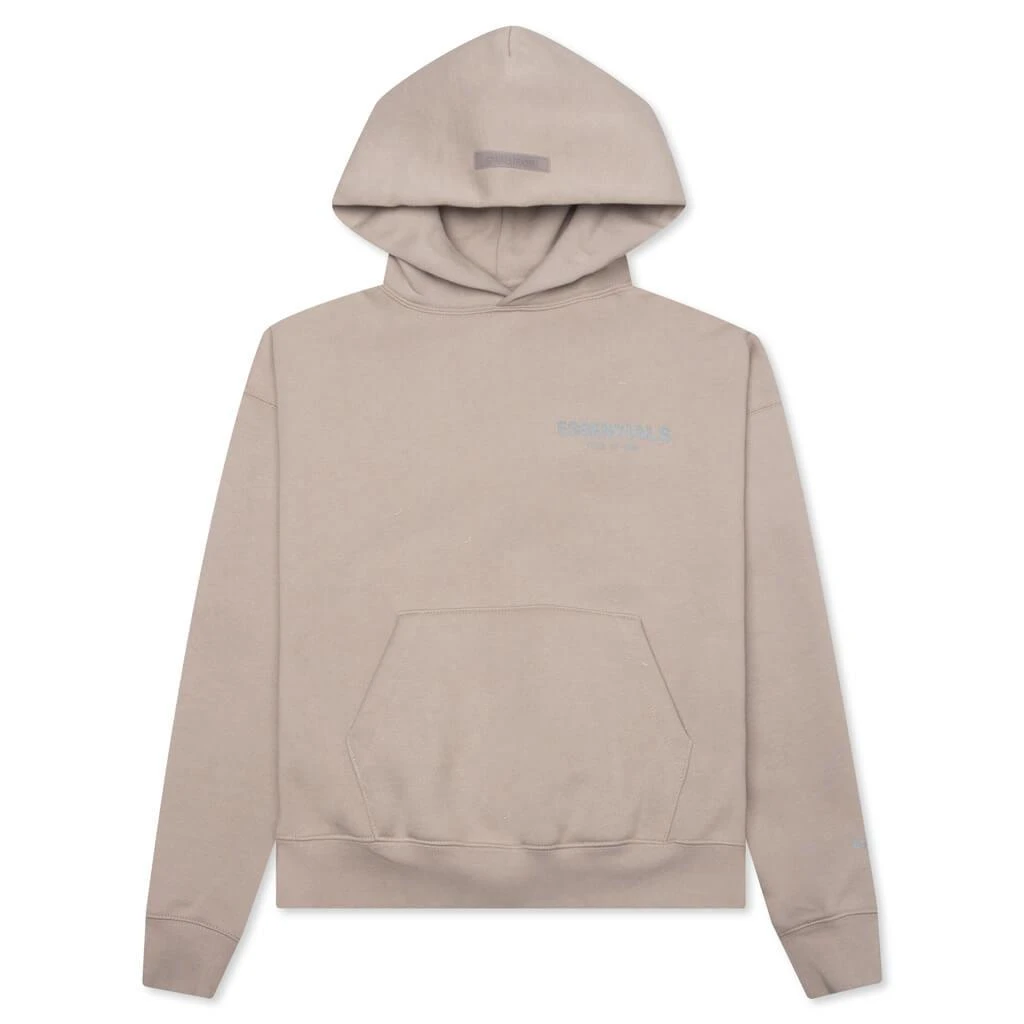 商品Essentials|Fear of God Essentials Kid's Pullover Hoodie - String,价格¥532,第1张图片