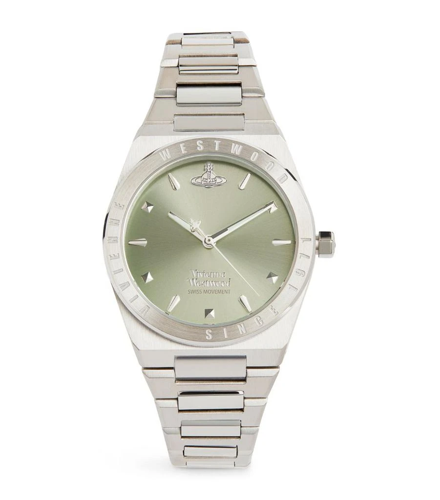 商品Vivienne Westwood|Stainless Steel Charterhouse Quartz Watch (34mm),价格¥2783,第1张图片
