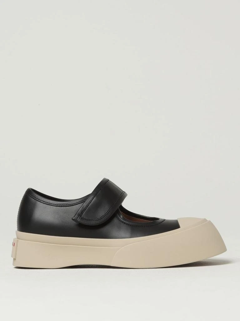 商品Marni|Marni Pablo Mary Jane in leather with logo,价格¥2935,第1张图片