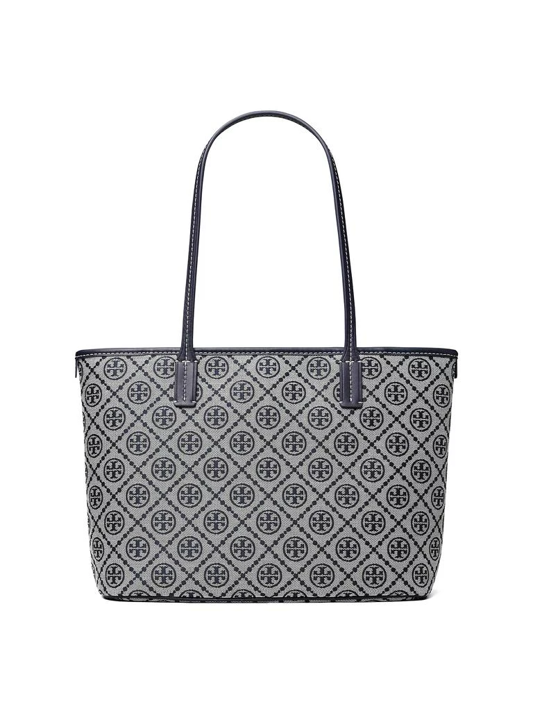商品Tory Burch|Small T Monogram Zip Tote Bag,价格¥2743,第4张图片详细描述