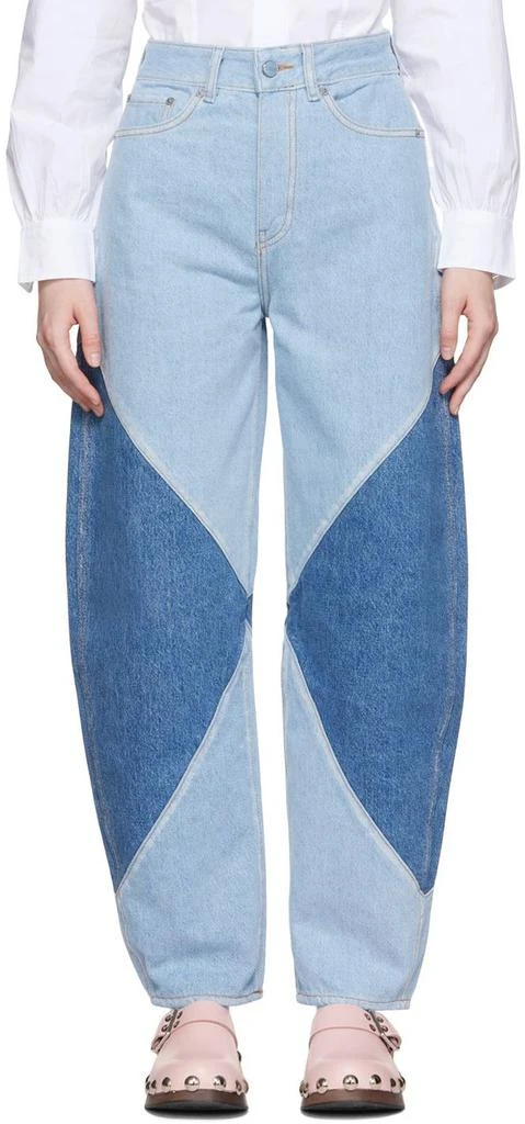 商品Ganni|Blue Stary Jeans,价格¥1056,第1张图片