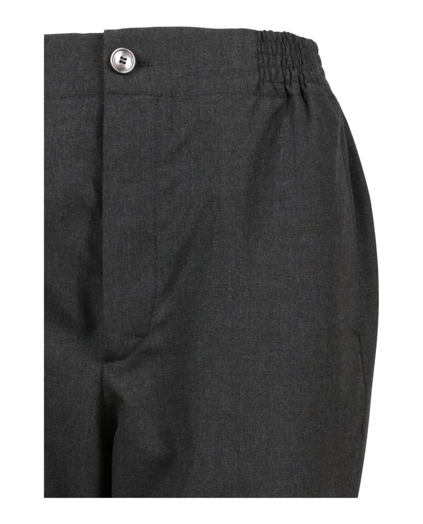 商品Gucci|Label Cotton Poplin Trousers,价格¥1418,��第3张图片详细描述
