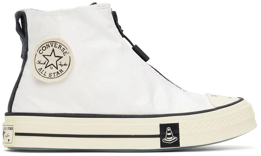 商品Converse|男款 Joshua Vides联名匡威 Chuck 70 Zip 高帮休闲鞋,价格¥428,第1张图片
