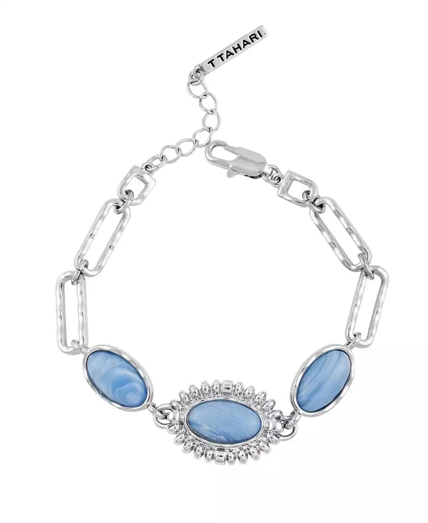 商品Tahari|Women's Denim Semi Precious Stone Line Bracelet,价格¥270,第1张图片