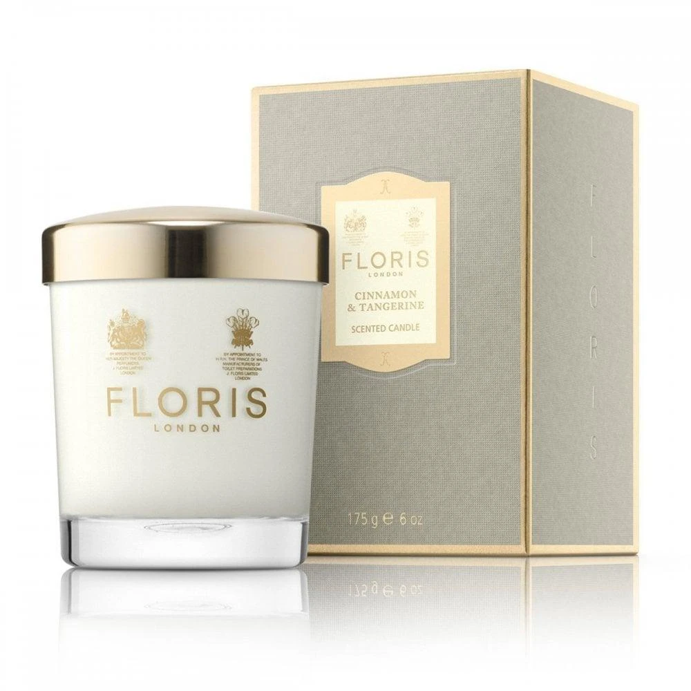 商品FLORIS|Floris 佛罗瑞斯 肉桂和柑橘香味蜡烛 175G,价格¥656,第1张图片