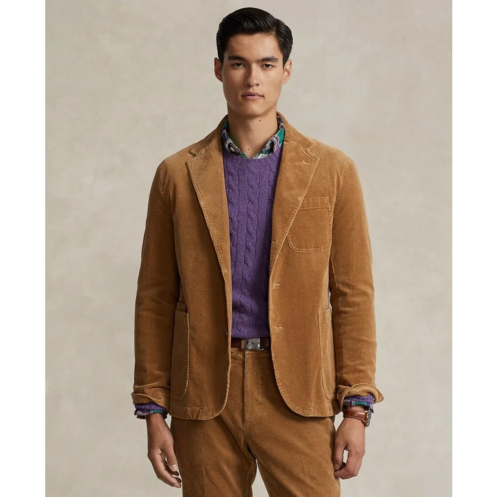 商品Ralph Lauren|Men's Washed Stretch Corduroy Suit Jacket,价格¥1050,第1张图片
