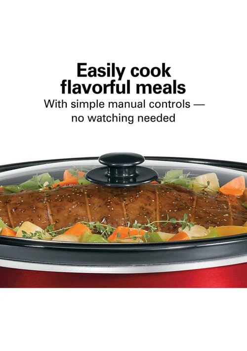 商品Hamilton Beach®|Beach 8 Quart Slow Cooker,价格¥413,第2张图片详细描述