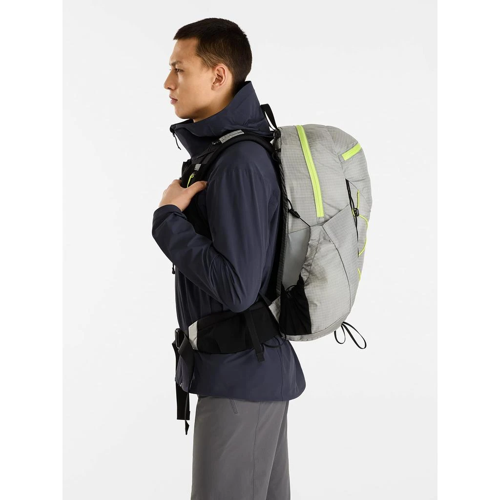 商品Arc'teryx|Arc'teryx Aerios 30 Backpack Men's | Versatile Pack for Overnight and Day Use | Pixel/Sprint, Regular,价格¥1601,第3张图片详细描述
