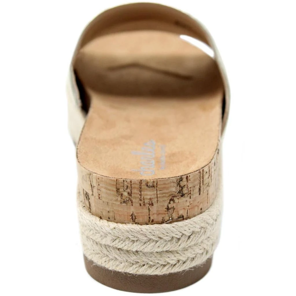 商品Charles David|CHARLES by Charles David Bustle Women's Faux Leather Espadrille Platform Sandals,价格¥129,第2张图片详细描述