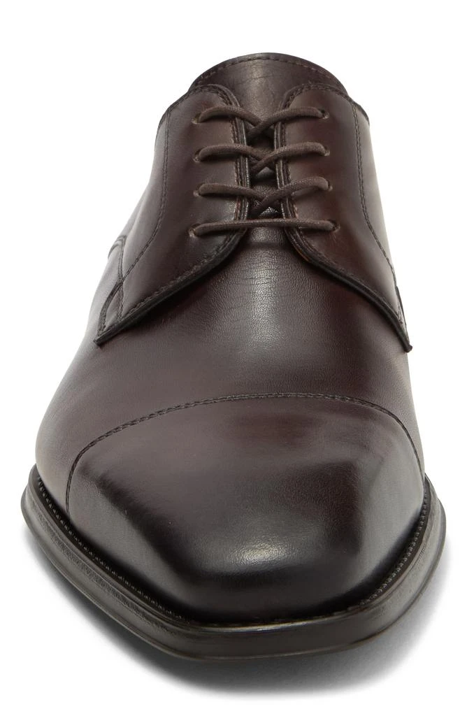 商品Magnanni|Samson Burnished Cap Toe Derby - Wide Width Available,价格¥1654,第3张图片详细描述