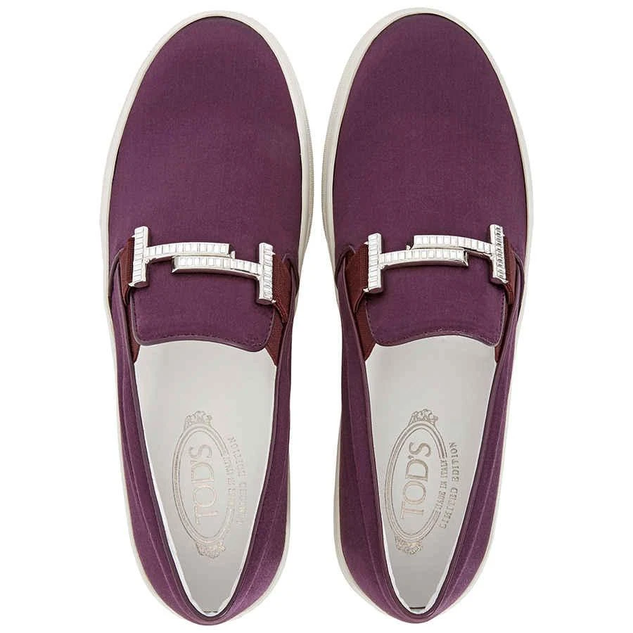 商品Tod's|Ladies Slip-on Sneakers in Purple/Parma Violet,价格¥1338,第3张图片详细描述
