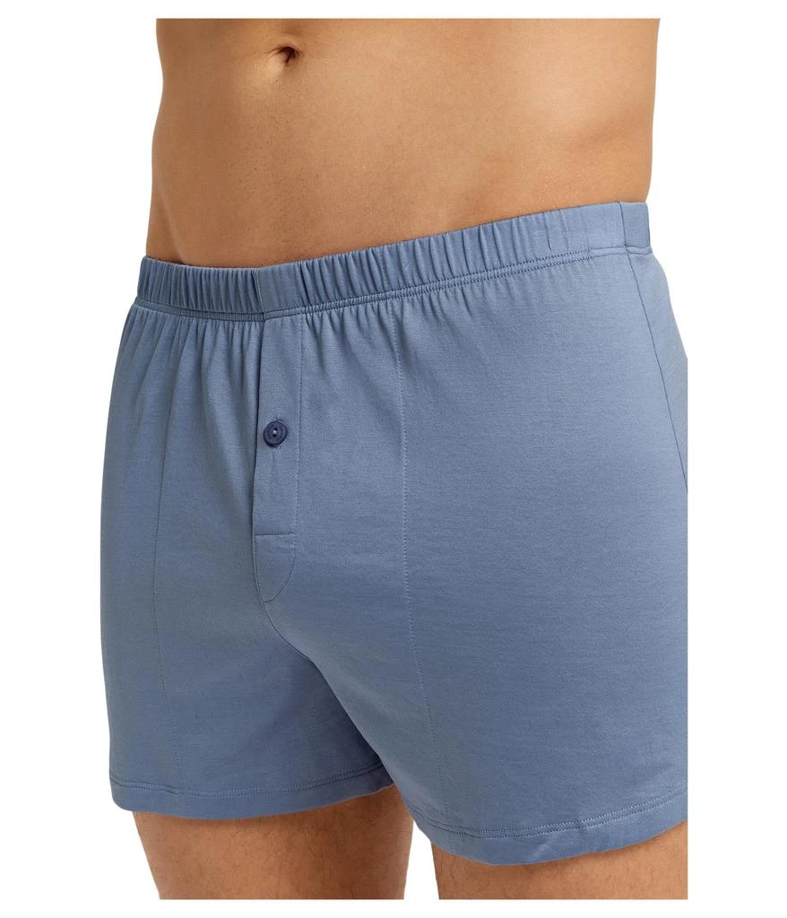 商品Hanro|Cotton Sporty Knit Boxer,价格¥650,第3张图片详细描述