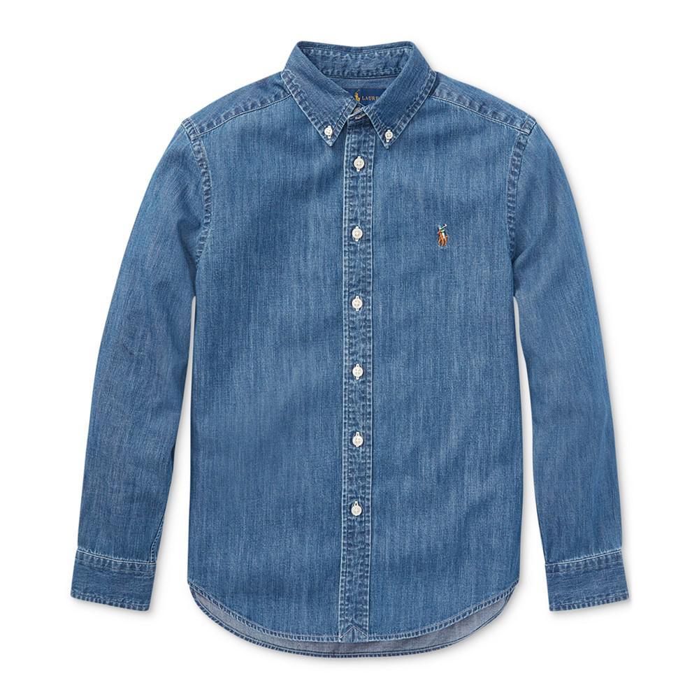 商品Ralph Lauren|大童全棉休闲衬衫,价格¥384,第5张图片详细描述