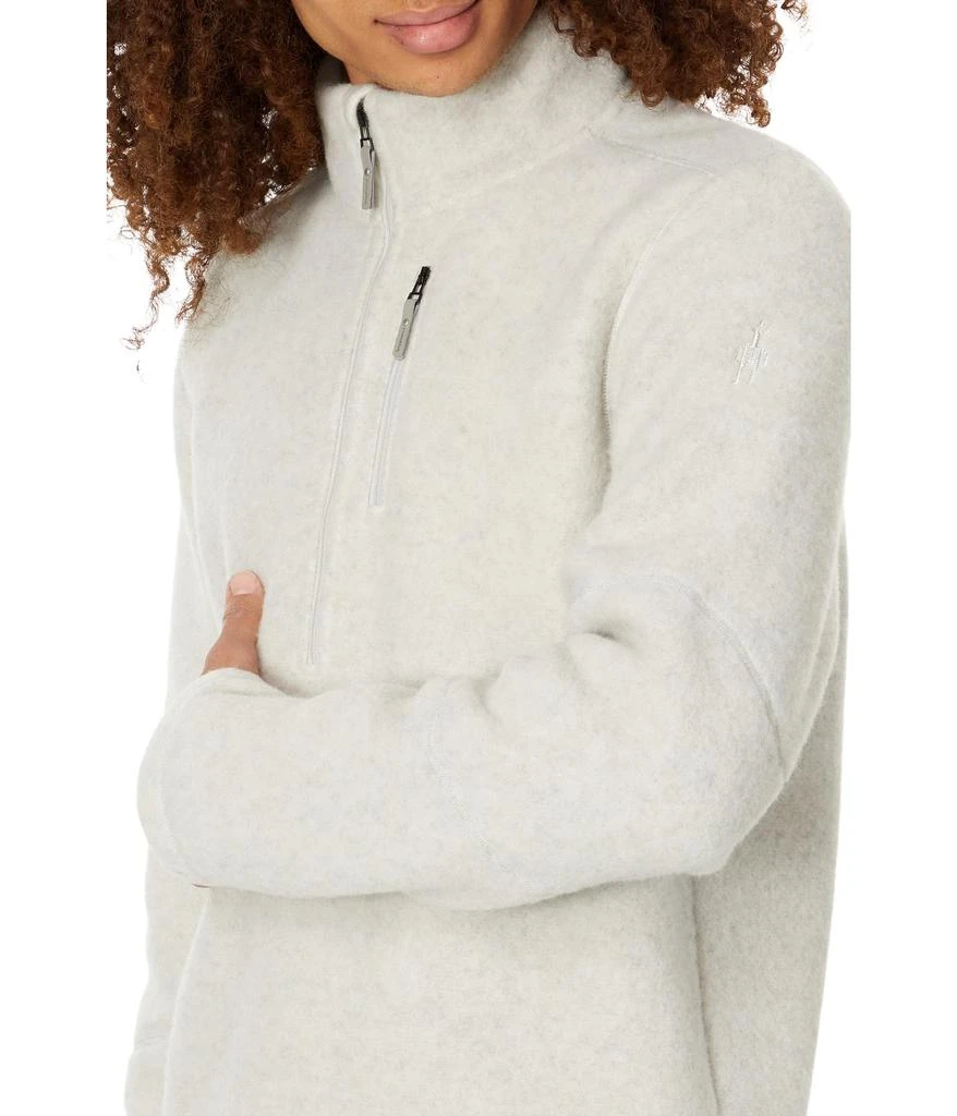 商品SmartWool|Hudson Trail Fleece 1/2 Zip Sweater,价格¥734,第3张图片详细描述