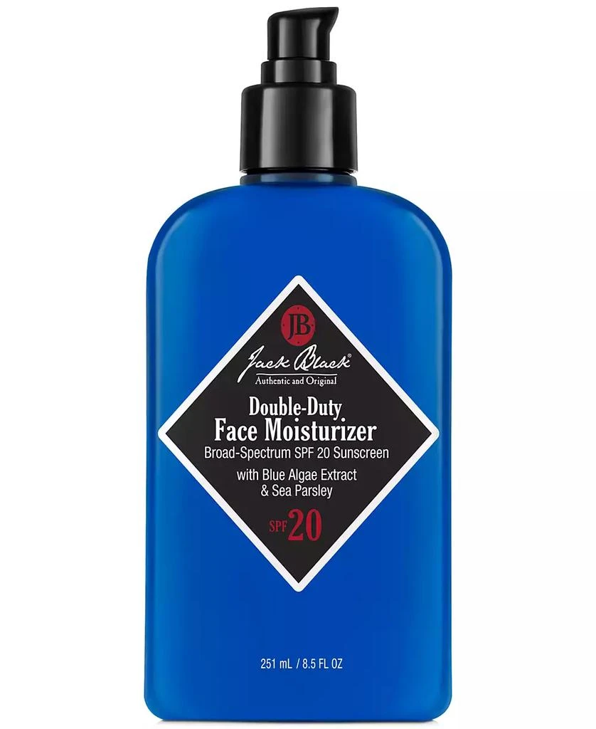 商品Jack Black|Double-Duty Face Moisturizer SPF 20, 8.5 oz.,价格¥253,第1张图片