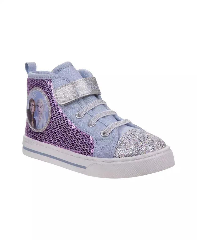 商品Disney|Frozen 2 Anna and Elsa Little Girls Sneaker,价格¥234,第1张图片