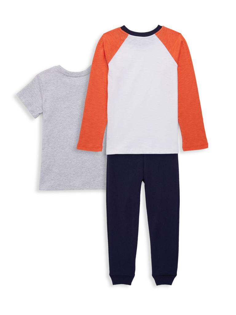 商品Little Me|Little Boy's Space On 3-Piece T-Shirt & Joggers Set,价格¥222,第4张图片详细描述